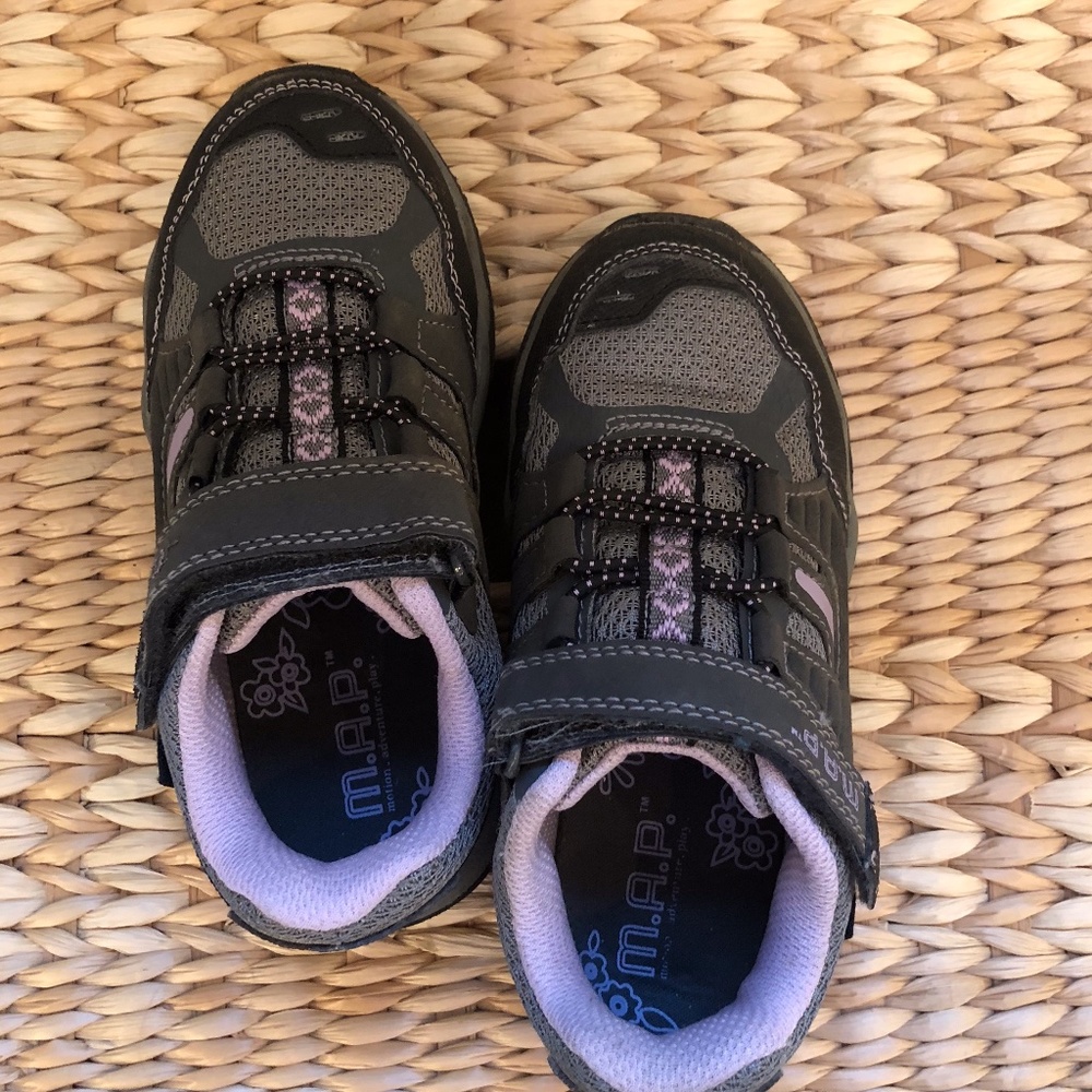 M.A.P. Purple & Gray Hiking Sneakers - Size 12